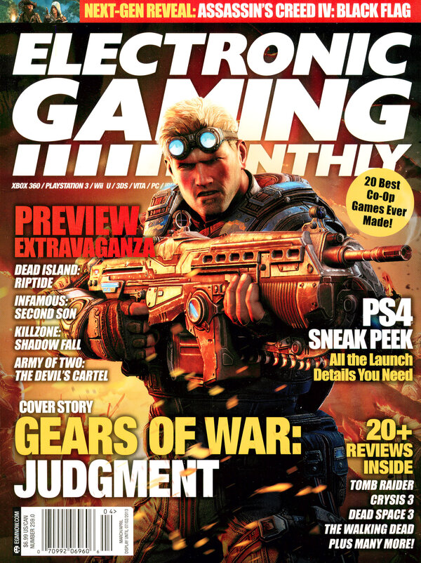 Electronic Gaming Monthly Issue 259 (March April 2013) cover
